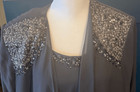 S l  Fashions Women s Plus Size Embellished Tiered Mother Of The Bride Gown