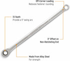 Gearwrench 17 Pc  Gearbox    12 Pt  Xl Double Box Ratcheting Wrench Set  Metric - 