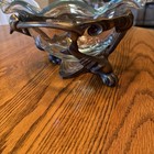 Lenox  Centerpiece Glass Bowl With Cast Metal Dolphin Stand    It   s Beautiful  