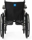 K3 Medline Wide Wheelchair With 18   Seat Removable Arms  Elevating Leg 