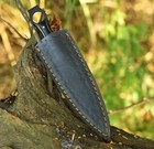 Handmade Fix Double Edge Blade Dagger Boot Knife Full Tang Survival Hunting