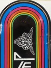 Vintage 80s Klos 95 5  Judas Priest     666  La  Radio  Rainbow Bumper Sticker