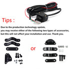 Heavy Duty Handlebar Control Line Winch Rocker Switch Control Warn For Atv utv