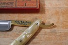 Excellent Dubl Duck Goldedge Straight Razor W original Cardboard Sleeve 5 8