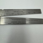 Starrett No  227 Screw And Wire Gage Machinist Tool