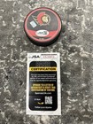 Daniel Alfredsson Signed Autographed Ottawa Senators Puck Hof Jsa Coa