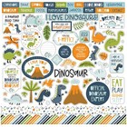 Echo Park Dino Mite Collection Kit 12 x12  Paper Stickers Made In Usa