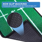 Golf Putting Mat Indoor   Outdoor Professional Golf Practice P01-dark Green