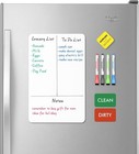 Magnetic Dry Erase Board  Small Fridge Whiteboard  Flexible Refrigerator Magn   