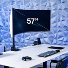 Vivo Single Ultrawide Monitor Desk Mount  Adjustable Stand For Screens Up To 57 