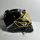 Hockey Goalie Street Mask Road Warrior Large Sr Size   Yellow Cat Eyes Cage