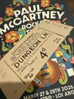 Paul Mccartney The Fonda Exclusive 18x24 Poster   Ticket  3 27 26 Hollywood Look