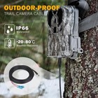 Trail Camera Power Cord 5 5x2 1mm Dc External Cable For Spypoint Moultrie Cam Us