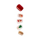 Kiss 30 Impress On Nails Christmas Holiday  the Magic  Short Squoval New