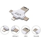 4in1 Micro Usb Type C Otg Micro Sd   Tf Card Reader For Iphone Ipad Ios Android