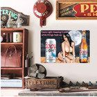 Rare Coors Light Beer Metal Sign     Classic Bar   Man Cave Decor Metal Wall Art