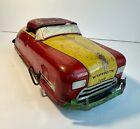 Wyandotte Toys Pressed Steel Red   Yellow Wind Up Sportsman Convertible Wy-651