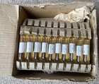 Rare Period Box Of 33 X 1920s Medical Glass Phials Of Gluconate De Calcium 10cc