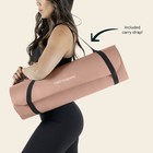 Solana Yoga Mat Thick 1 2in Non-slip Workout Mat With Nylon Strap - 72x24in E   