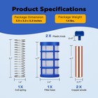 Solar Copper Anode Replacement Kit Fit Most Solar Pool Ionizer Models