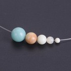 Round Amazon Stone 4mm 6mm 8mm 10mm 12mm Loose Beads For Jewelry Making Diy Lot
