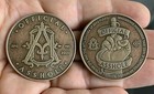 official A  hole  Coin  Collectible Challenge Joke Coin  Color Bronze  1-coin
