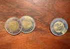 Lot Of Canadian Dollar And Two Dollar Coins