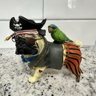  16110 Westland Pug-nacious  Puggy The Pirate Pug Figurine Euc