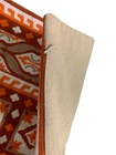 Red   Orange Embroidered Square Boho Pillow Case Cover Bohemian 