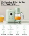 2025 Baby Food Maker With Two Layer Steam Baskets  Multifunction Baby Food Pr   