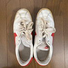 Nike Bruin Leather Red White 24 5cm 80s