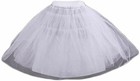 Flower Girl Hoopless Petticoat 3-layer Crinoline Bridesmaid Underskirt New Us