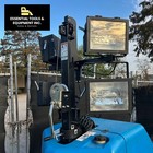 2021 Terex Rl4 Towable Diesel 6 Kw Light Tower Genie- 3 720 Hours