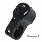 Waterproof Motorcycle 7 8  Handlebar Headlight Fog Spot Light On Off Switch Usa