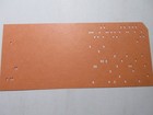 Ibm 80 Column Punch Card - A Souvenier The New York World s Fair 