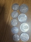 Lot Of Canadian 80  Silver Dollars And Half Dollars - All Nice Coins
