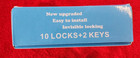 10 Pack Magnetic Cabinet Locks For Child Safety  Drawer Locks Baby Proofing