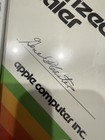 Apple Computer Authorized Dealer Certificate- Vintage Late 70s early 80s Rare 