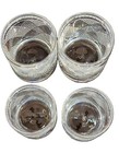 Ralph Lauren Argyle Crystal Glass Whiskey Set Of 4