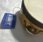 Tambourine 4 Inch Wooden Vintage 2000 Cancun With Tag