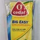 O Cedar Big Easy Butterfly Style Sponge Mop Refill With Scuff Eraser New