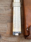 Vintage K e Keuffel Esser 4080-5 Log Log Duplex 20  Slide Rule W  Leather Case