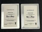 Rick   Morty Cryptozoic Printing Plate Yellow   Black Ap Bladder Falls Vhtf Rare