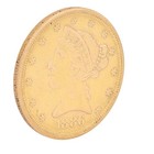 1886 San Francisco Liberty Head Half Eagle 90  Gold Five Dollar Coin U s  Mint