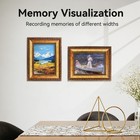 5x7 Vintage Brass Gold Picture Frame  Real Glass  Set Of 2 2 Pack Vintage Gold