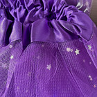Purple Tutu Shiny Stars Moons Elastic Waist Size 5-6 Kids 11  Long 15 Available 