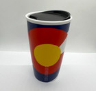 Starbucks Colorado State Flag Travel Coffee Cup Mug Ceramic Tumbler  read 