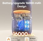 Qibox Purple Baby Bottle Warmer 16000mah
