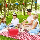  Picnic Blanket Beach Blankets 80 x60  Large Sandproof Waterproof Camping Red