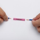 100-500pcs 22-16awg Heat Shrink Wire Splice Butt Connectors Seal Crimp Terminals